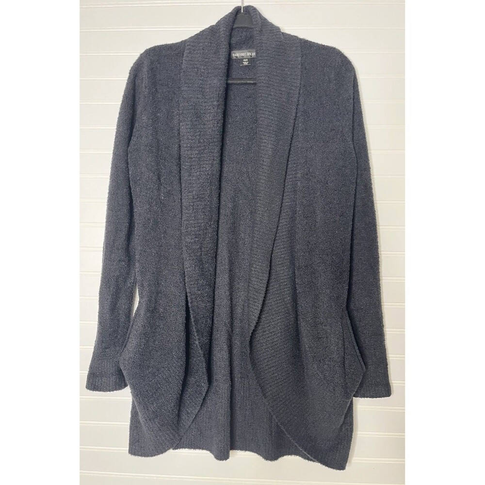Barefoot Dreams Bamboo Cozychic Lite Circle Cardigan - Black - Size XS/S